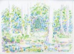 Michael Emmert, Wald,
                  Aquarell